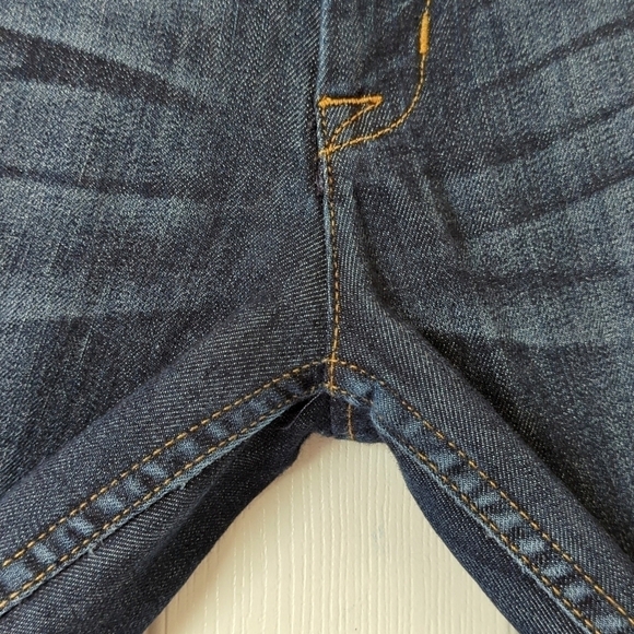 Hudson Collin Classic Low Rise Dark Wash Flap Pocket Denim Skinny Jeans 26 - Picture 13 of 16